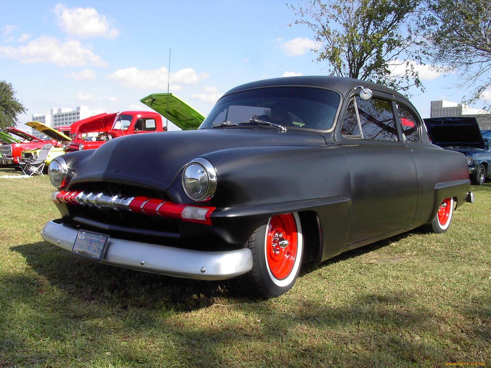 1954, plymouth, hot, rod, classic, , , , 